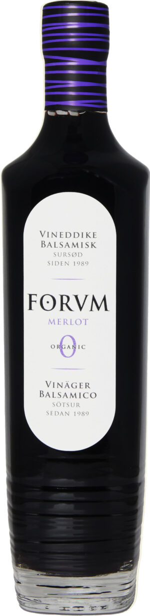 Forum vineddike Merlot ØKO 500 ml
