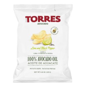 Chips Avocado Oil, Lime & Pepper 125 g